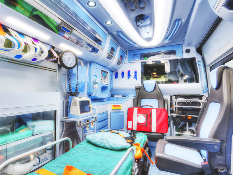 Purchase medical equipment for emergency service ambulances