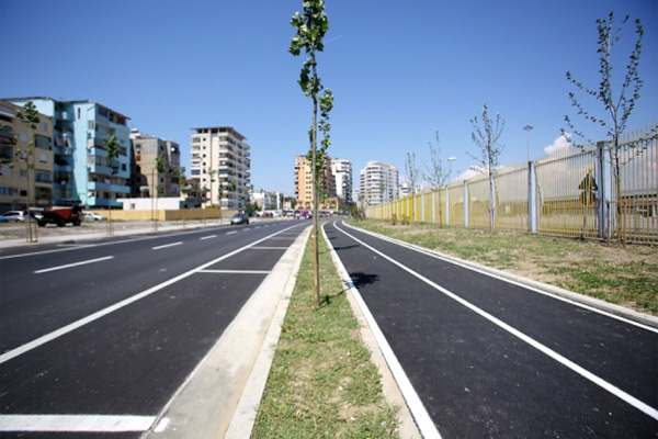 Reconstruction of “Taulantia” street