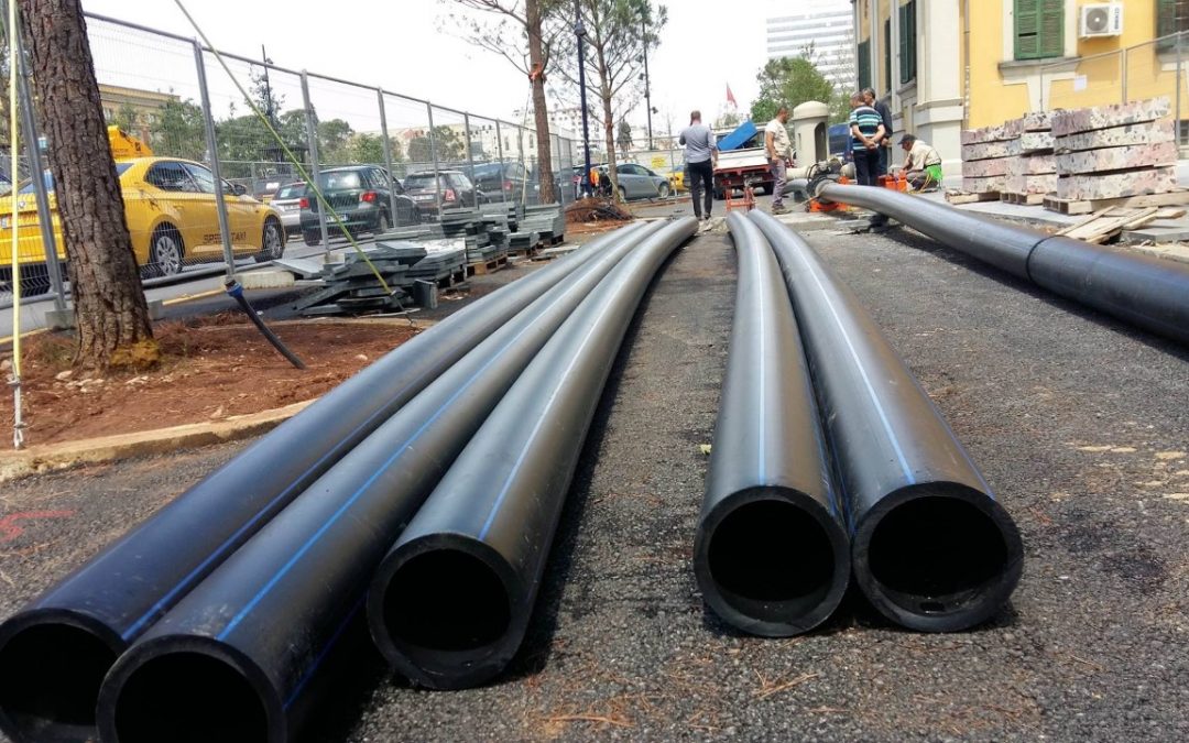 Reconstruction of the Ø 140 mm PE water supply line from the pressure reservoir in Dajt to the warehouse of  village of Ferraj