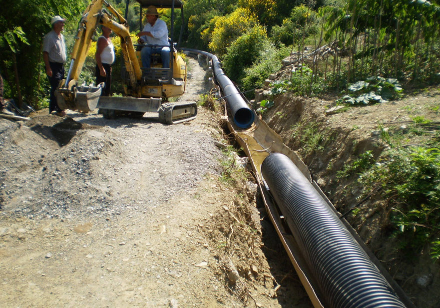 Reconstruction of the water supply distribution network in the Ura Vajgurore Municipality