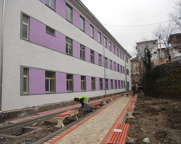 Ricostruzione della scuola “Vasil Shanto”, villaggio di Vrake