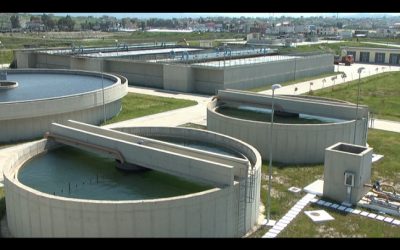 Costruzione del sistema fognario esterno e stazione di pompaggio, quartiere di Potam